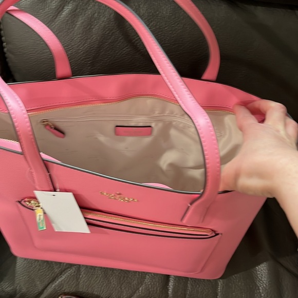 Kate spade blossom pink tote with matching wallet - Picture 9 of 13